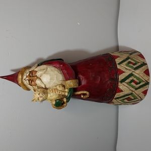 Jim Shore Heartwood Creek Santa With Cat
